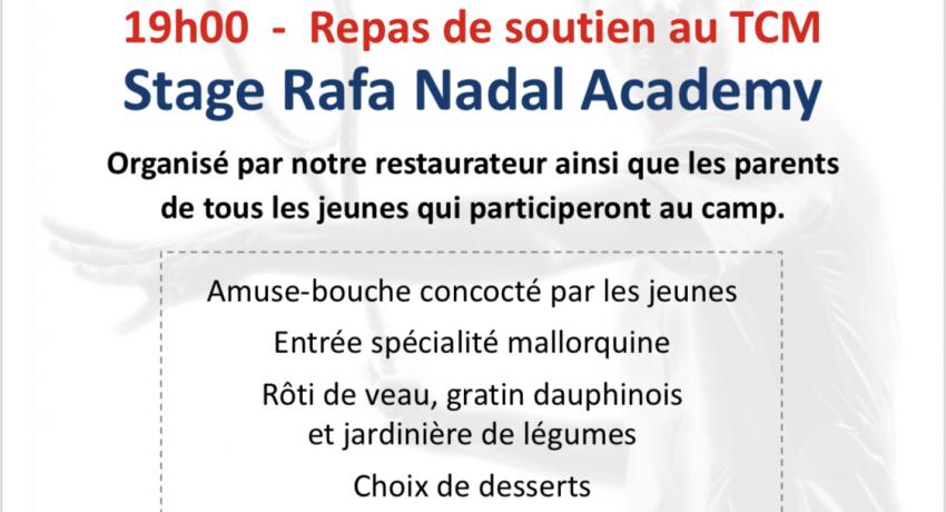 Les juniors en Camp Rafa Academy Nadal