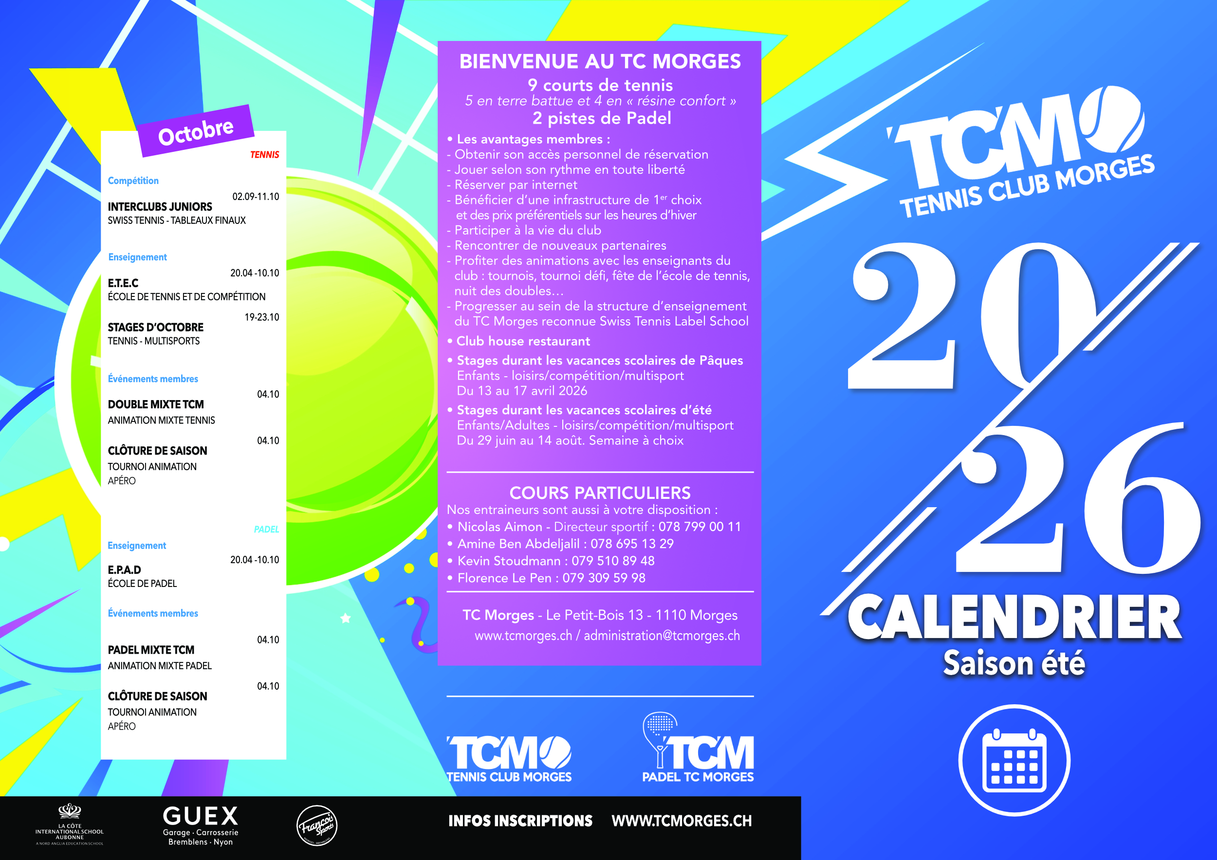 calendrier été 2026 2/2